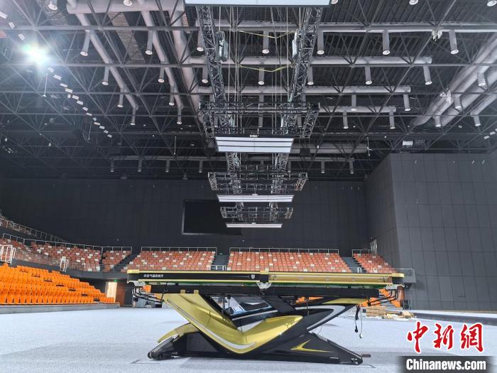 校园馆变身世运会台球赛场 全球高手将在此同台