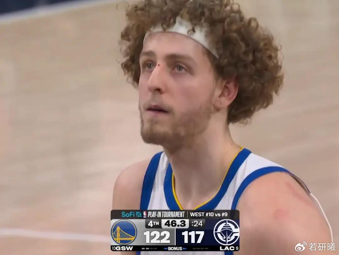 库里天神下凡力挽狂澜 勇士附加赛险胜快船