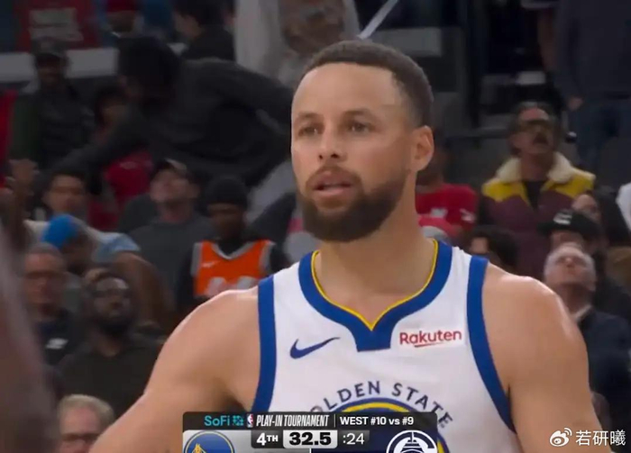 库里天神下凡力挽狂澜 勇士附加赛险胜快船