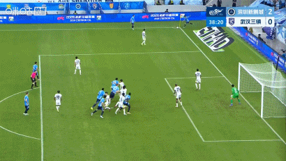 深圳新鹏城5-2大胜武汉三镇，韦斯利、本科维奇